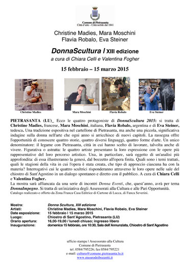Poster DonnaScultura